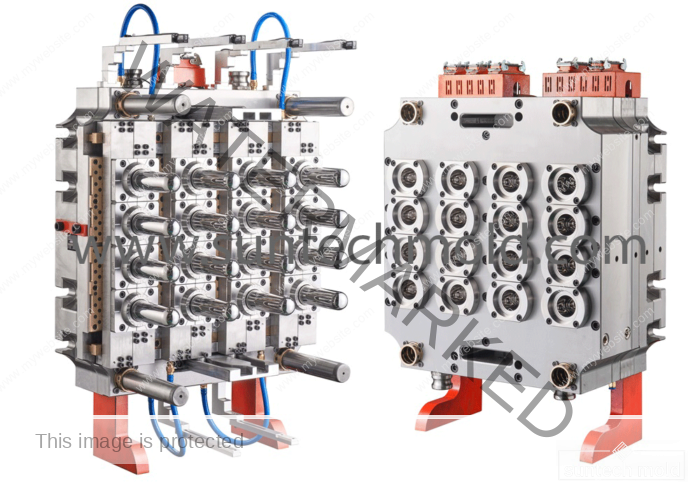 16 cavities preform mold