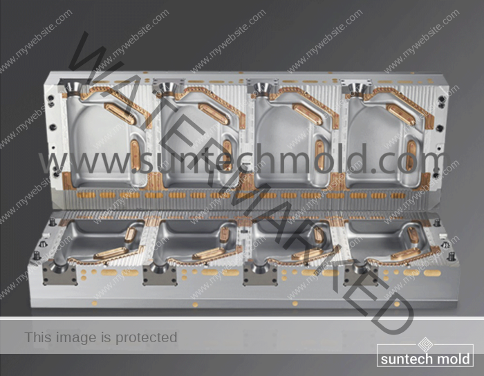 4 cavities 5L engine oil mold