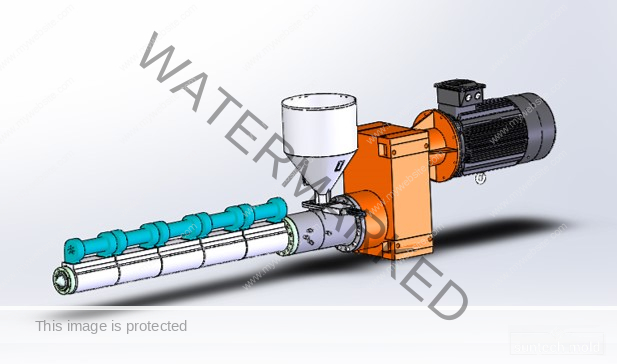 Extruder Family for 25 D with grooved bush